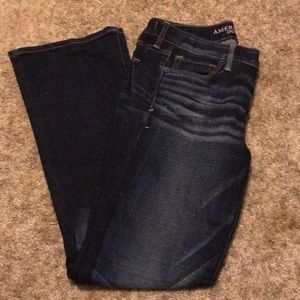 A pair out America eagle outfitter jeans